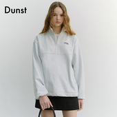 中性款 Dunst2026春季 新品 运动风休闲半拉链套头卫衣UDTS6A102