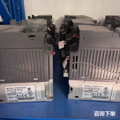 台达VFD007E43A，成色漂亮，功能包好