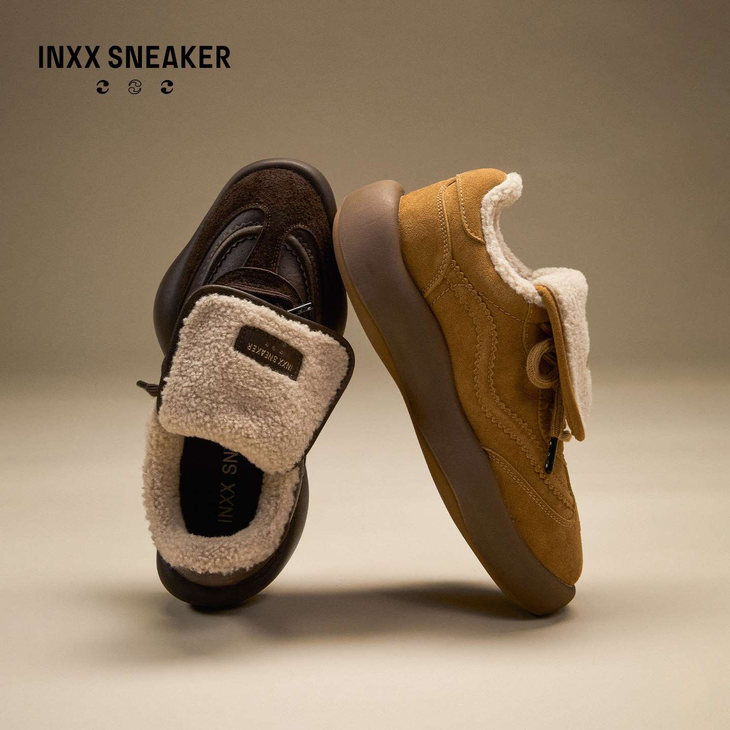 INXX SNEAKER   异形德训鞋  口香糖  加绒款