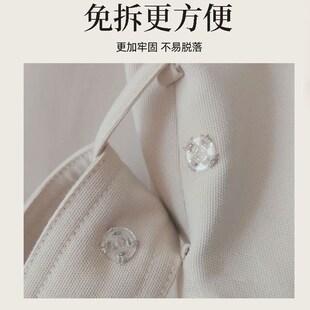 风衣腰带固定扣透明暗扣隐形子母扣子百搭摁扣按扣防走光纽扣
