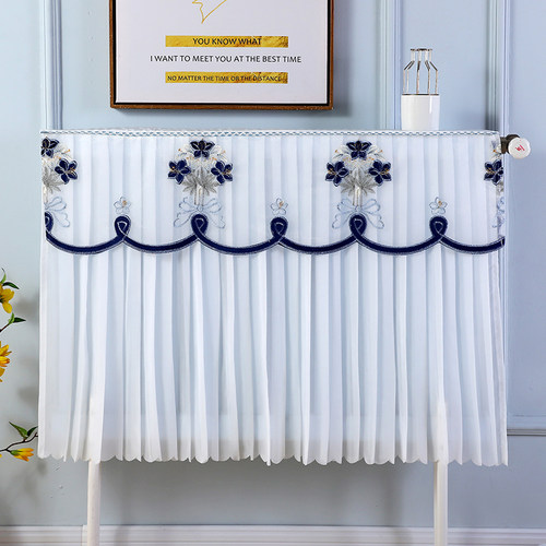 暖气罩暖气片遮挡美化装饰布艺简约防尘套老式铸铁暖气套防熏黑