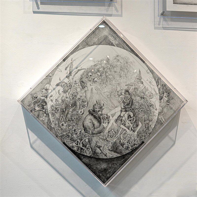 定制高透明亚克力油画框打印装裱照片相框积木手办防尘罩收纳盒