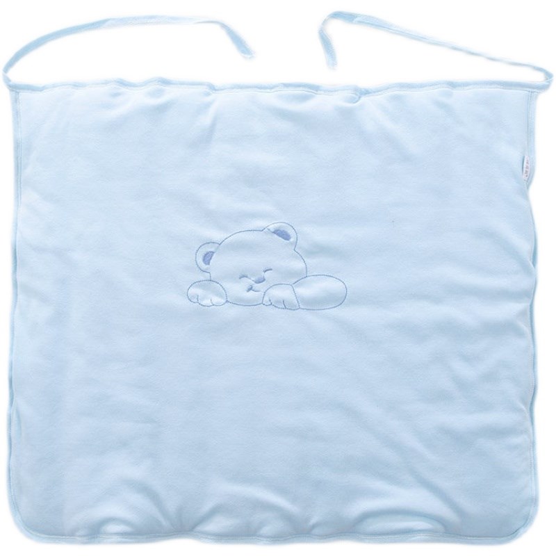 婴儿抱裙屁帘子秋冬加厚款纯棉宝宝围裙新生儿围腰围屁股抱被披风