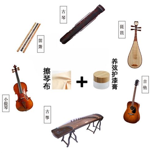 乐器清洁布古琴琵琶笛箫中阮吉他小号提琴擦琴布钢琴双面用麂皮绒