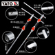 YATO t型套筒扳手三叉外六角套管扳手汽修工具丁字轮胎扳手