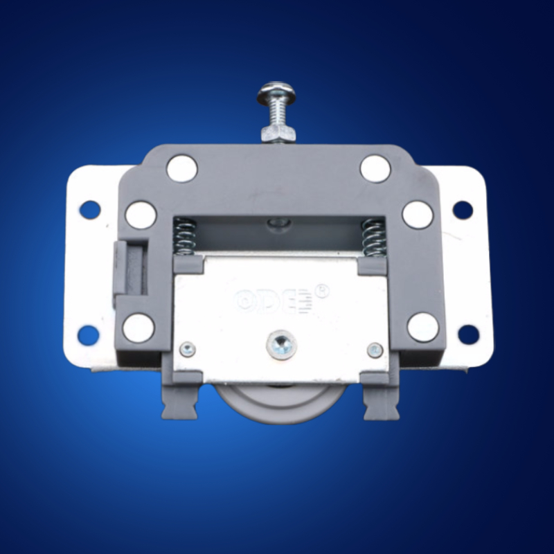 家具衣柜移门阻尼缓冲趟门吊轮实木门滑轮滚轮免开槽明装吊滑轮