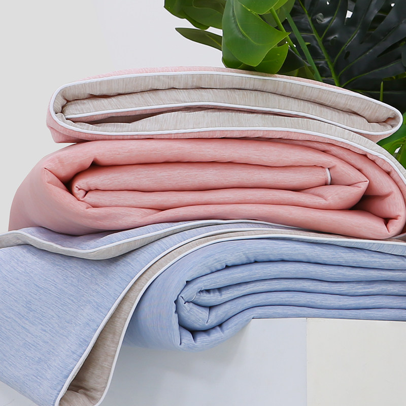 夏凉被双面凉感薄被子单人双人夏季被芯儿童空调被可机洗四季通用,床上用品,化纤被,淘宝优惠券,粉丝福利购,淘宝优惠卷