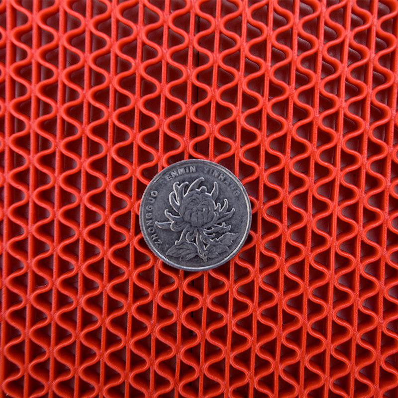 防滑垫厕所镂空地垫网格定制卫生间防水浴室餐饮室外垫子塑料PVC