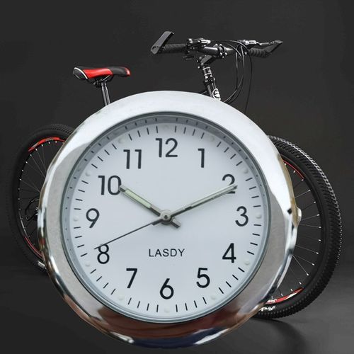 防水车载时钟电动车摩托车自行车耐高温石英小表精准夜光电子表