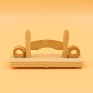 玉宏扇子原木折扇底座支架扇托男女扇子通用扇座扇架