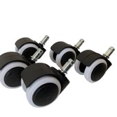 通用转椅轮子万向轮凳子转向滑轮推车滚轮椅子轱辘脚轮电脑椅配件