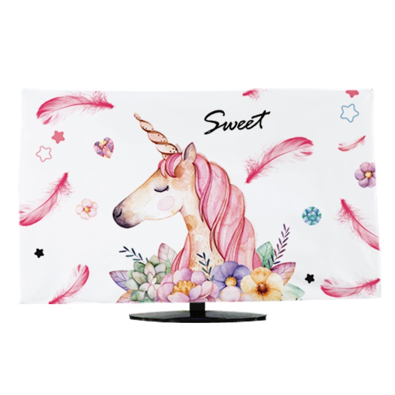 电视罩防尘罩套帘欧式55寸挂式盖布巾台式新款液晶50寸电视机罩子