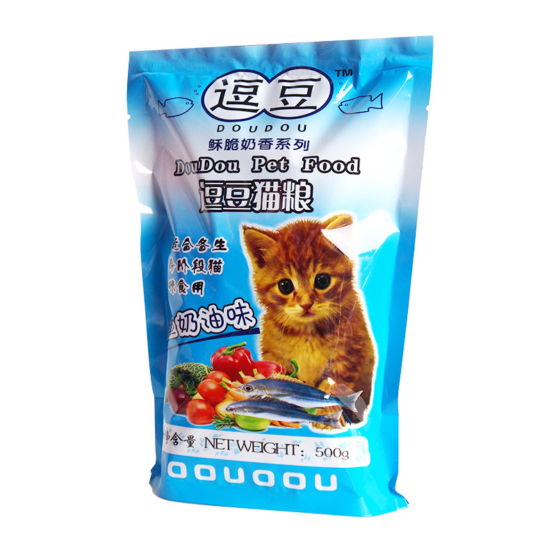 逗豆猫粮豆豆奶香猫粮20袋送4袋美毛吐毛球天然猫粮成猫幼猫粮