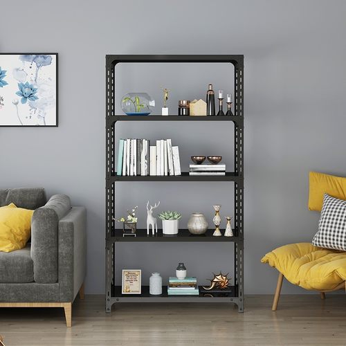 货架多层置物架角钢落地家用仓储收纳展示架仓库储物架组装铁架子