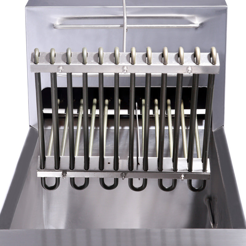 商用落地立式电炸锅单双缸28L电炸炉汉堡店炸鸡智能定时油炸