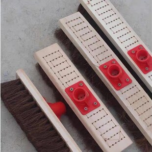 长柄棕丝地刷混凝土车刷天然棕毛棕丝洗车刷清洁刷墙面刷地板刷