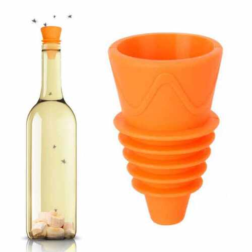 极速Fly Insect Trap Funnel Shape Wasp Indoor Fruit Fly Traps