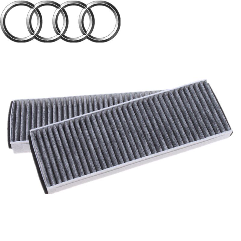 适配05-11年老款奥迪A6L C6 空调滤芯格清器活性炭原装品质两只装