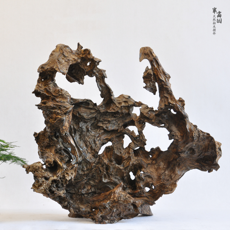 天然风化枯木随形根雕 茶室酒店别墅所书房电视柜桌软装饰品摆件
