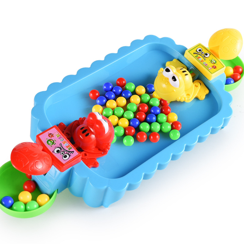 Eat Ball Frog Board Game Multiplayer Competitive Race Intera