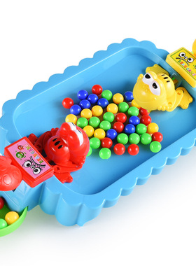 Eat Ball Frog Board Game Multiplayer Competitive Race Intera