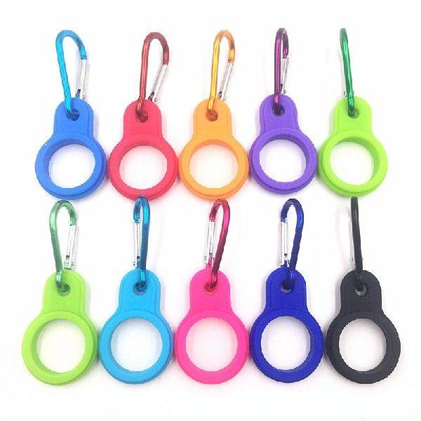 Silicone Ring Water Bottle Buckle Carabiner Clip Beverage