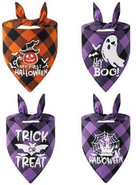 Dog Bandana Triangular Bandage Pet Neckerchief Scarf Washabl