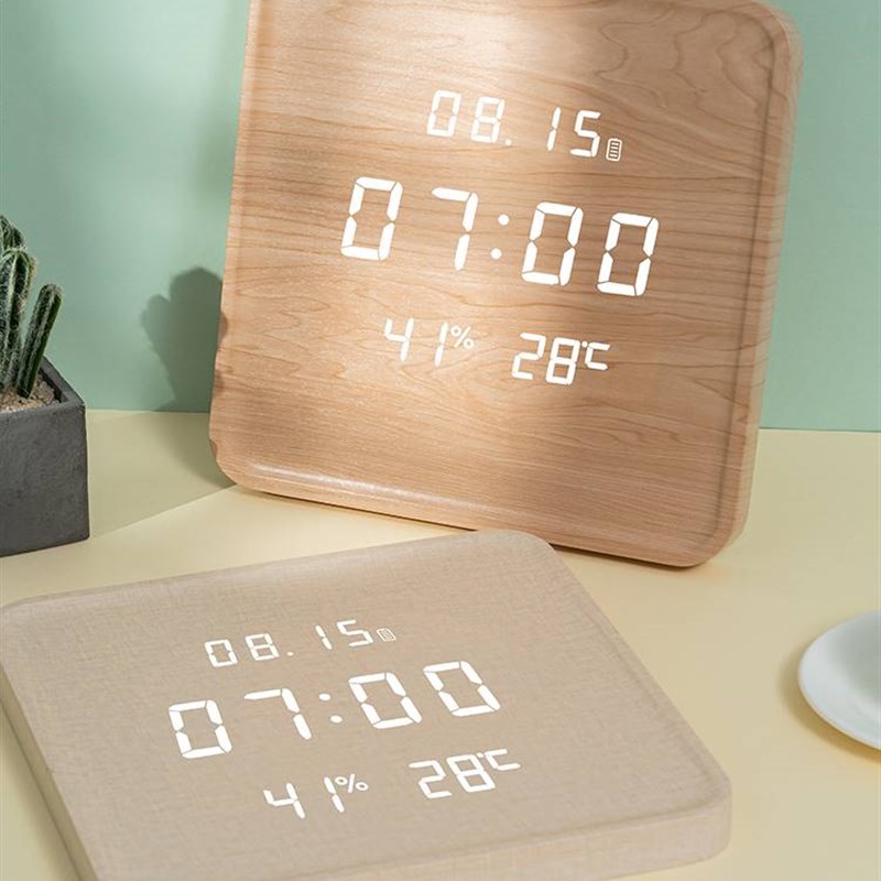 新中式钟表挂钟客厅家用时尚创意时钟挂墙电子钟轻奢北欧简约现代