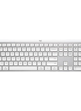 罗技MX Keys S For Mac无线蓝牙办公键盘笔记本台式电脑可充电