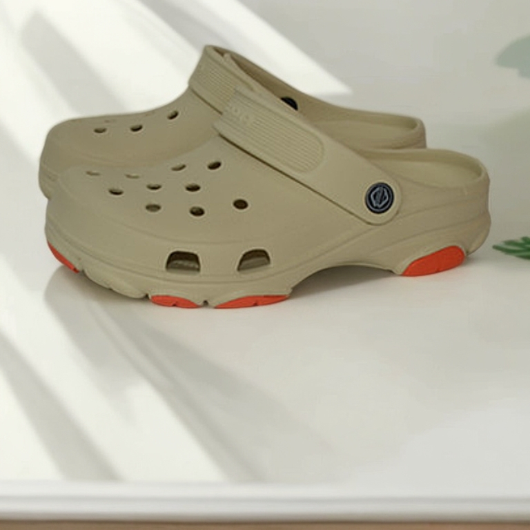 oroccs洞洞鞋新款夏季透气休闲