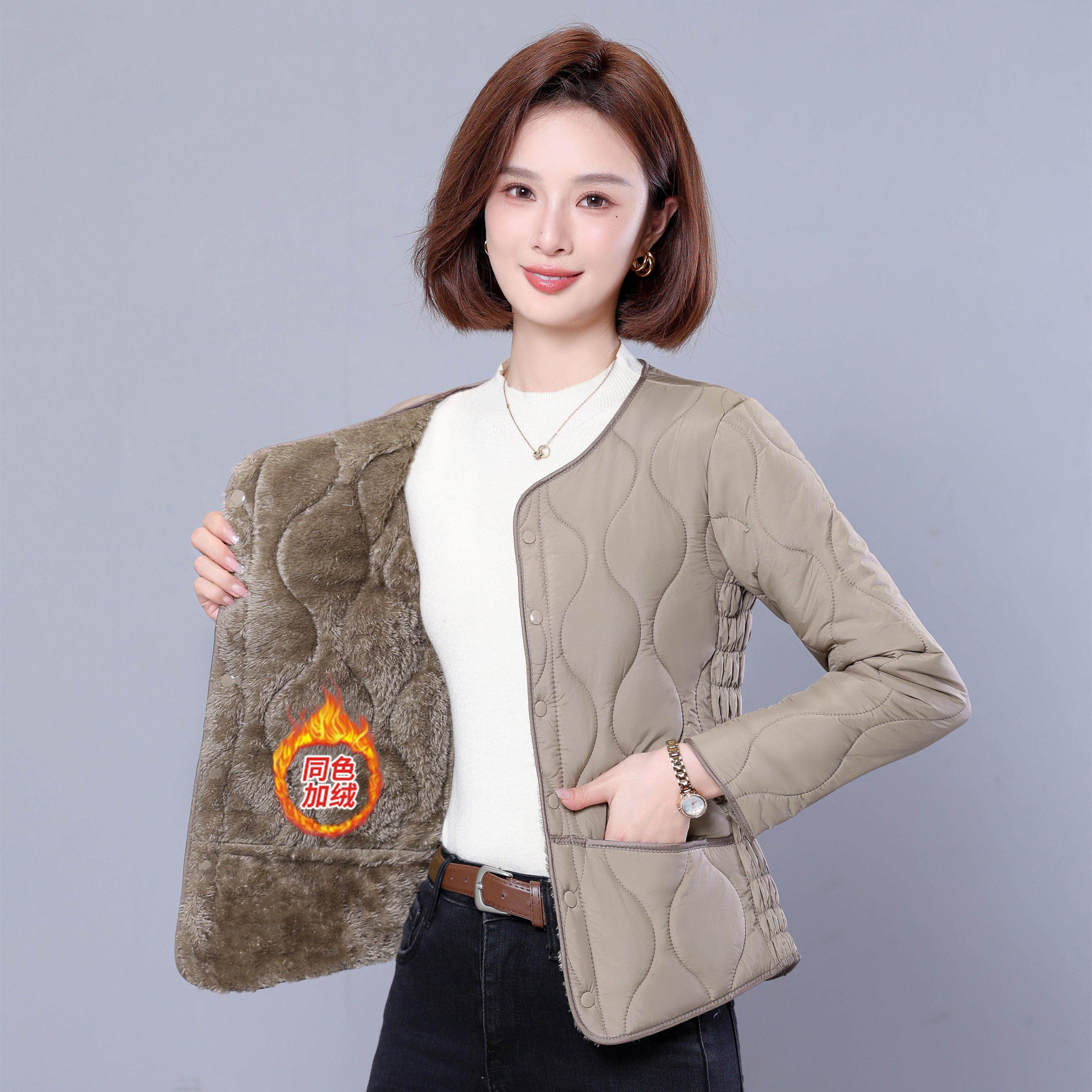 小棉袄女短款2025冬季新款时尚内胆棉衣外套加厚加绒羊羔绒修身服,个性定制/设计服务/DIY,棉服工装,淘宝优惠券,粉丝福利购,淘宝优惠卷