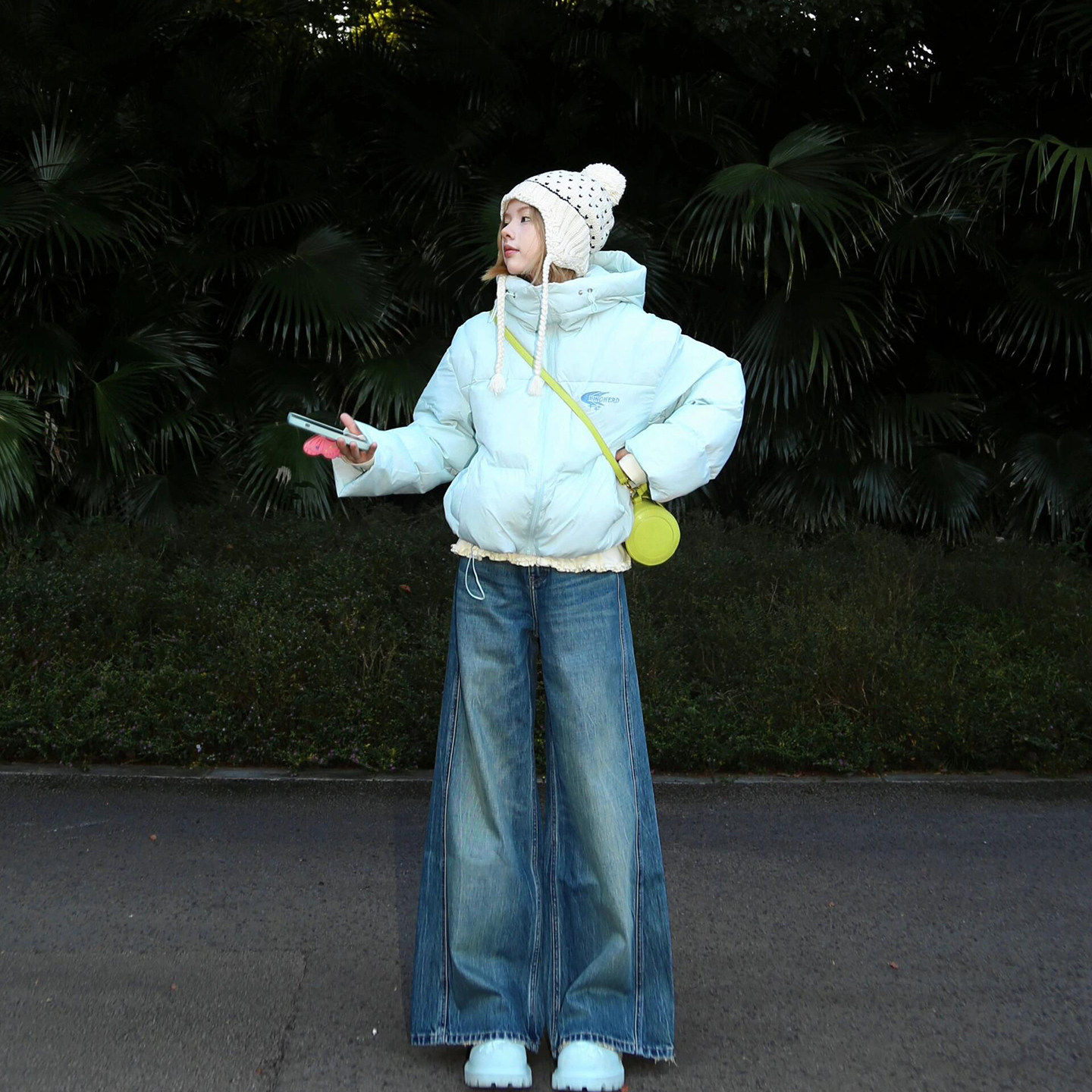 蓝色短款棉服女冬季小个子2025新款加厚保暖独特超好看棉衣外套女,个性定制/设计服务/DIY,棉服工装,淘宝优惠券,粉丝福利购,淘宝优惠卷