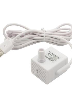 猫咪饮水机抽水泵5V1A 适配USB接口智能自动循环调节水流防烧水泵