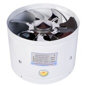 卫生间排气扇 6寸厨房抽风机150强力管道换气扇大风力加压送风机