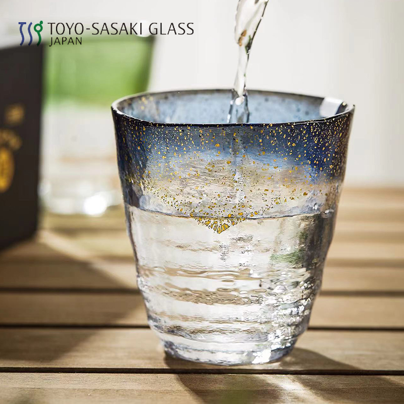 东洋佐佐木耐热金箔杯和风对杯