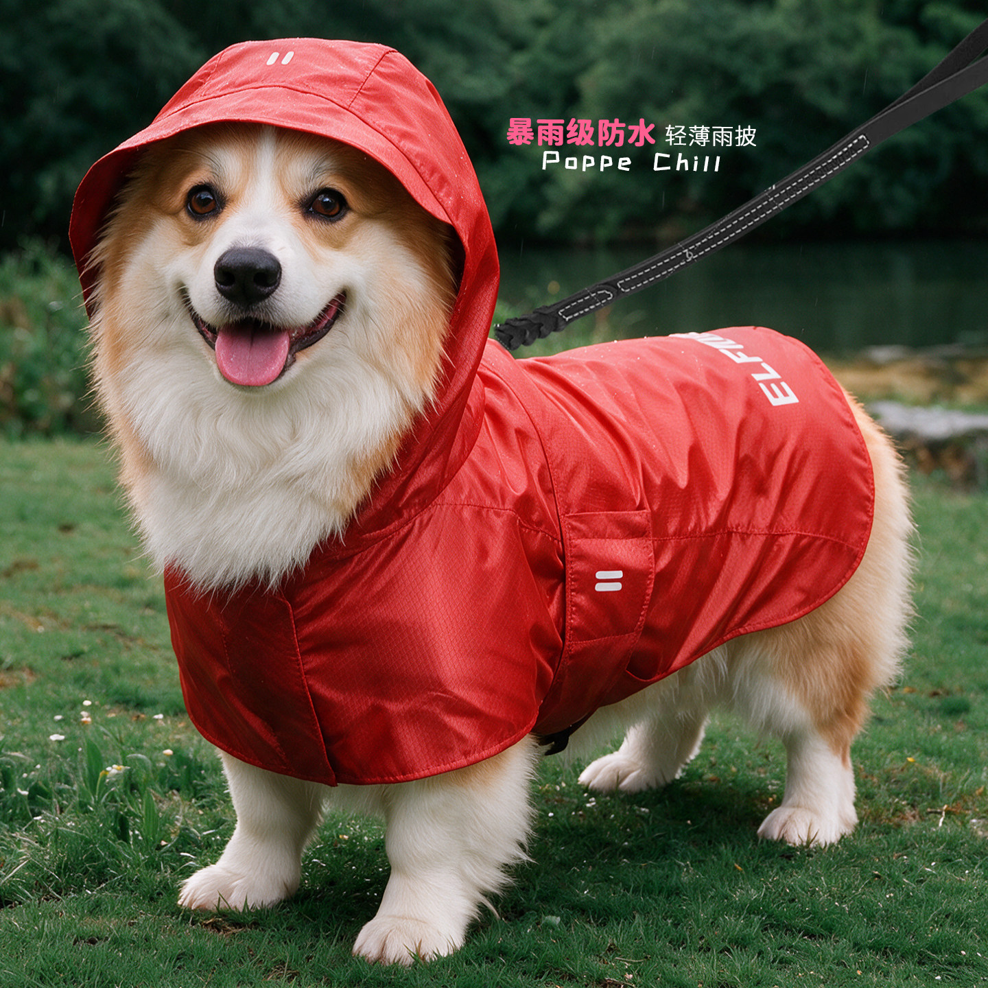 【6-28斤】宠物狗狗雨衣雨披