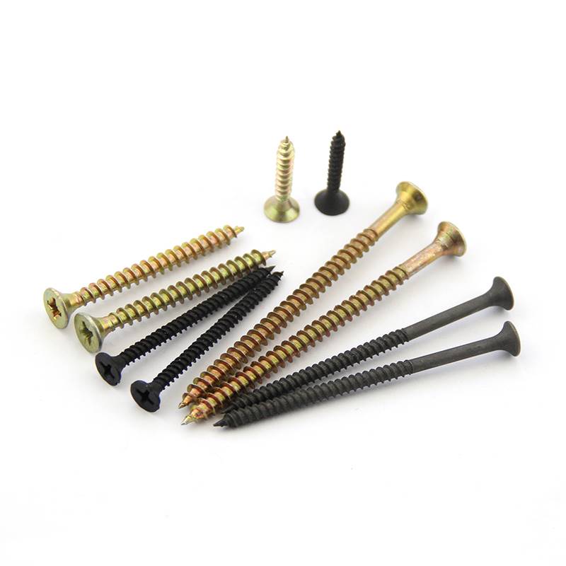 新品加硬自攻钉 黑磷自攻螺丝十字沉头纤维干壁钉木螺丝螺钉M3.5M