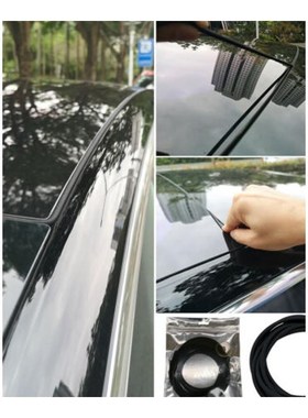 Wind Sealing Strip Dustproof Black 285cm Sunroof Noise  Tesl