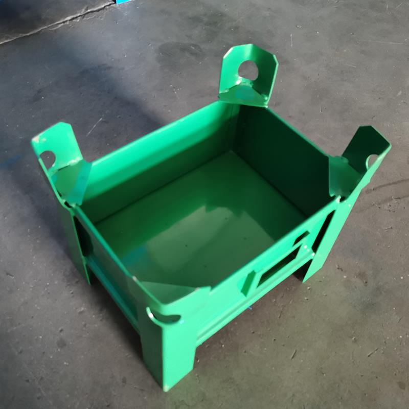 铁周转箱工业钢制周转箱铁皮箱加厚金属周转箱大铁箱子物料框产品