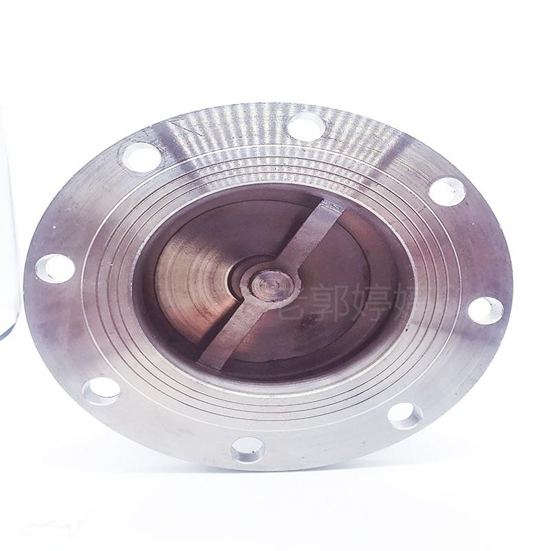 。201不锈钢丝扣底阀水泵吸水底阀 法兰底阀H12W-6P升降式井底阀