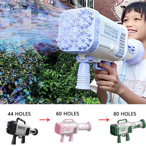 极速Electric Bubble Gun Machine Soap Bubbles Bubble for Bath