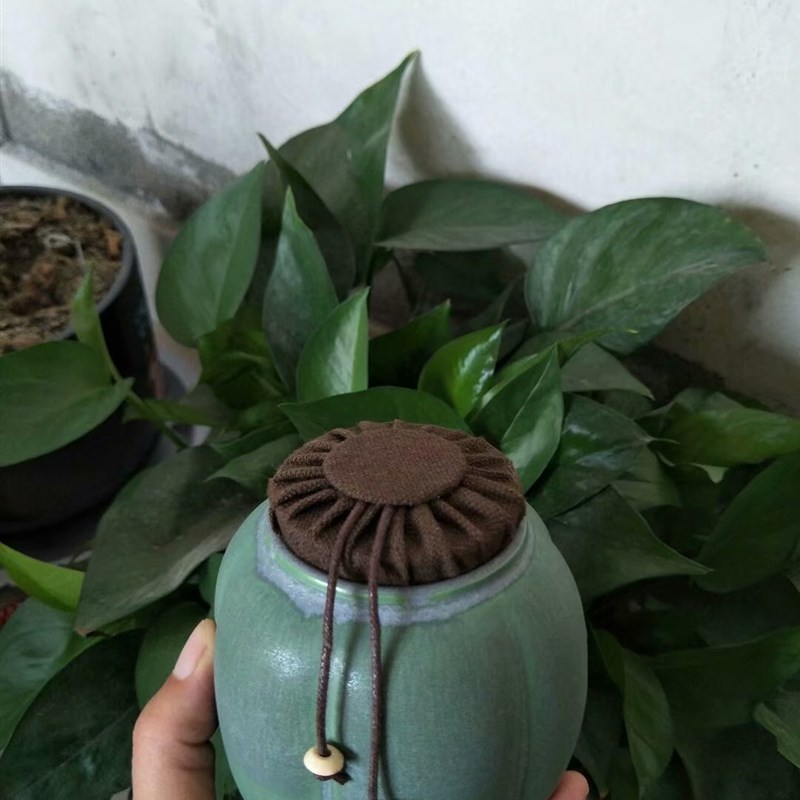 加工定做各尺寸工艺包布茶叶罐木塞盖子陶瓷罐盖子玻璃罐密封盖子