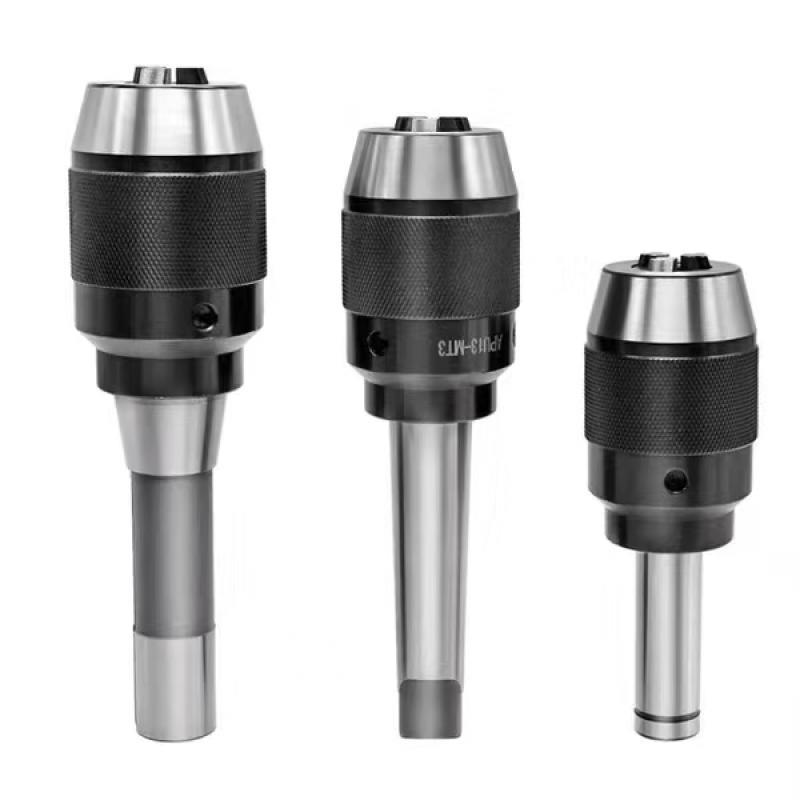 C20 R8一体自紧钻夹头炮塔铣床摇臂钻车床尾座钻孔快速自锁夹头