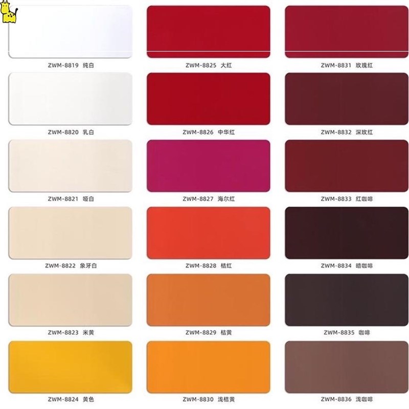 铝塑板墙板高光镜面装饰板材门头招牌广告背景墙板墙板室内墙贴