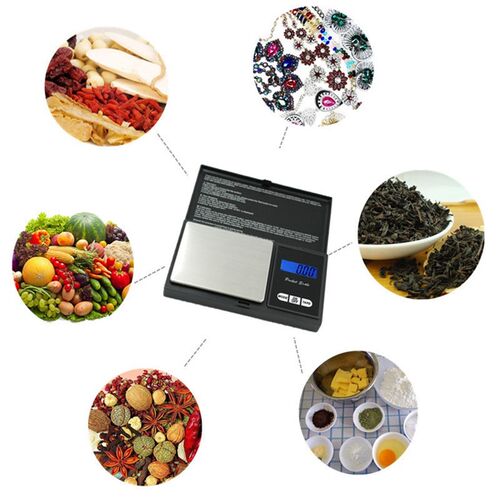 极速100g 200g 500g x 0.01g Digital kitchen Scale Jewelry Gol