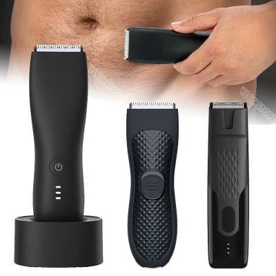 极速Men's Electric Groin Hair Trimmer Pubic Hair Trimmer