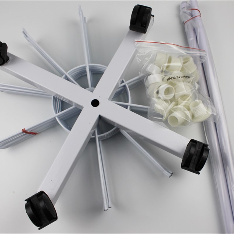 袜子展示架 围巾帽子手套口罩唇膏摆摊饰品架子 挂架滑轮旋转落地