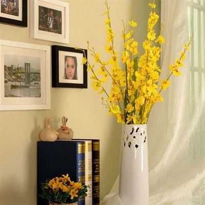 decorative artificial flowers cheap vivid plastic fake plant