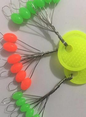 新款直销硅胶大物太空豆橄榄型竿稍豆红色绿色大物顶豆巨物豆鱼具