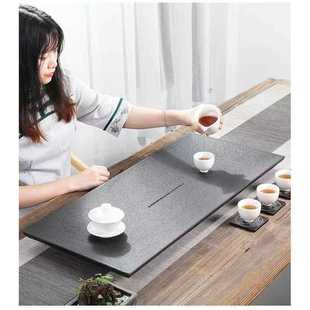 直销53N乌金石茶盘家用茶台简约茶具套装 新款 一体小型茶托盘黑金